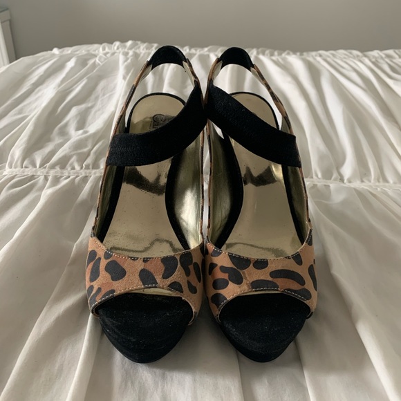 Cheetah Print Heels - Picture 2 of 3